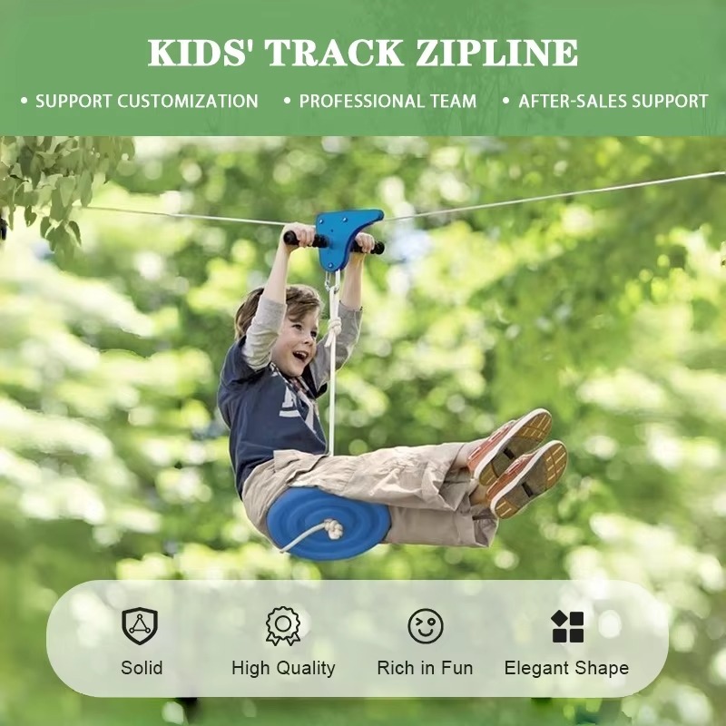Juego de tirolina para exterio - Outdoor Adventure Ziplines & Waterfall reseña y precio