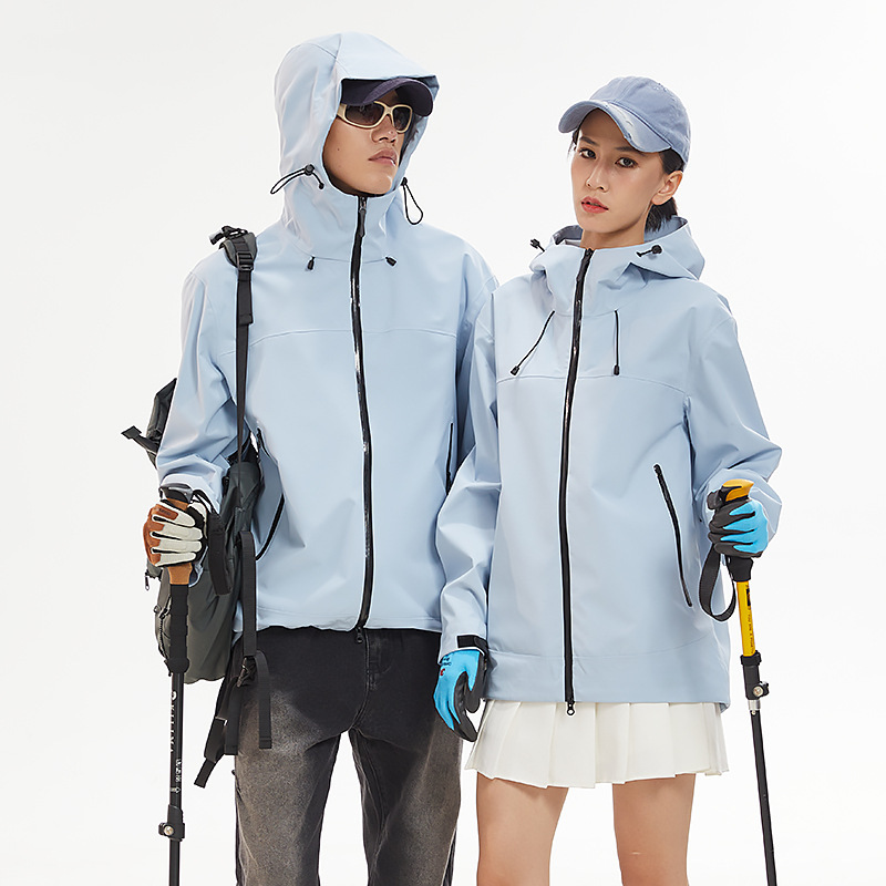 Chaquetas de lluvia para hombr - Outdoor Adventure Windbreaker reseña y precio