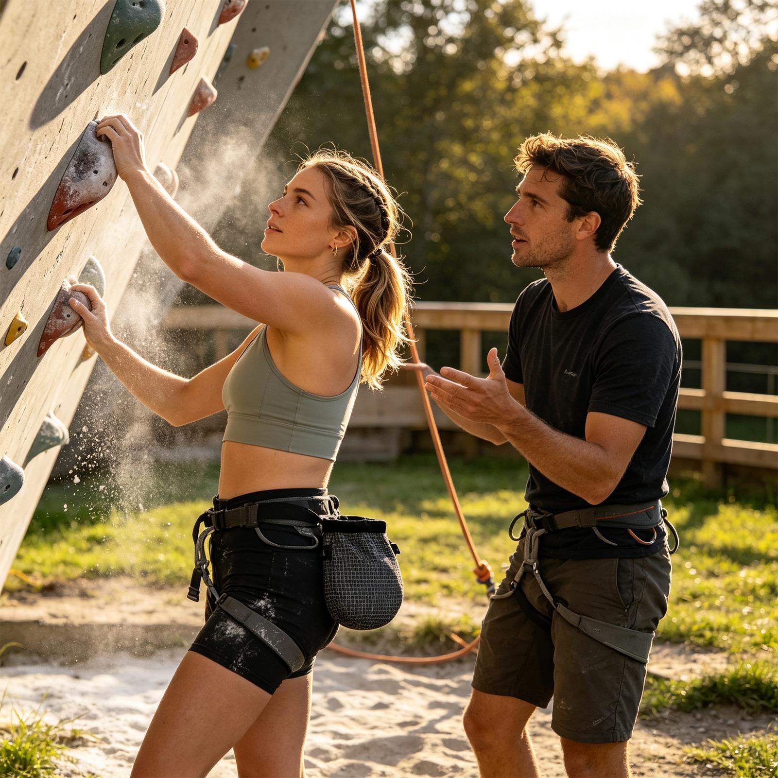 Bolsa de Magnesia para Escalad - Chalk Bag Bouldering reseña y precio