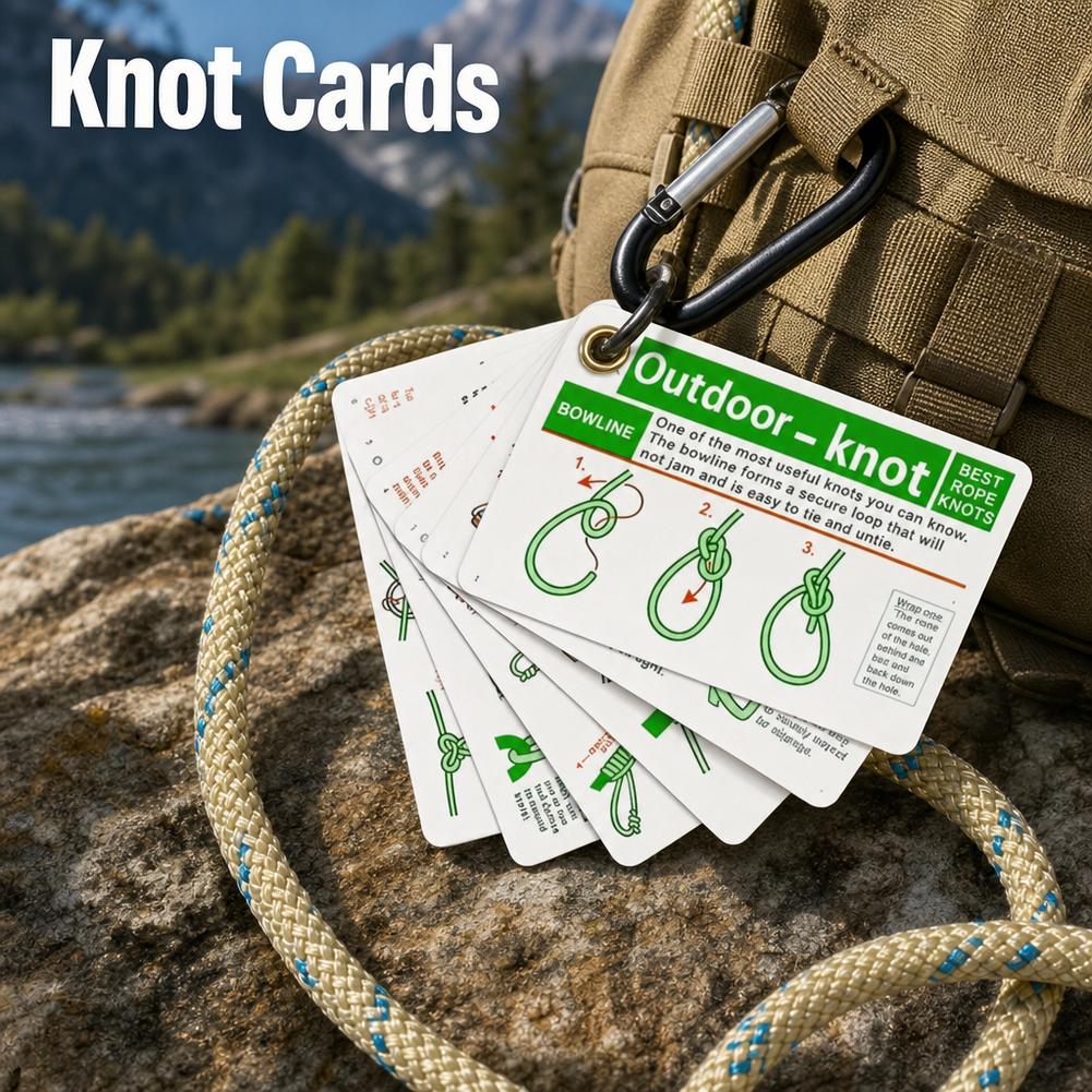 Guía de Bolsillo de Nudos para - Outdoor Adventure Guide reseña y precio