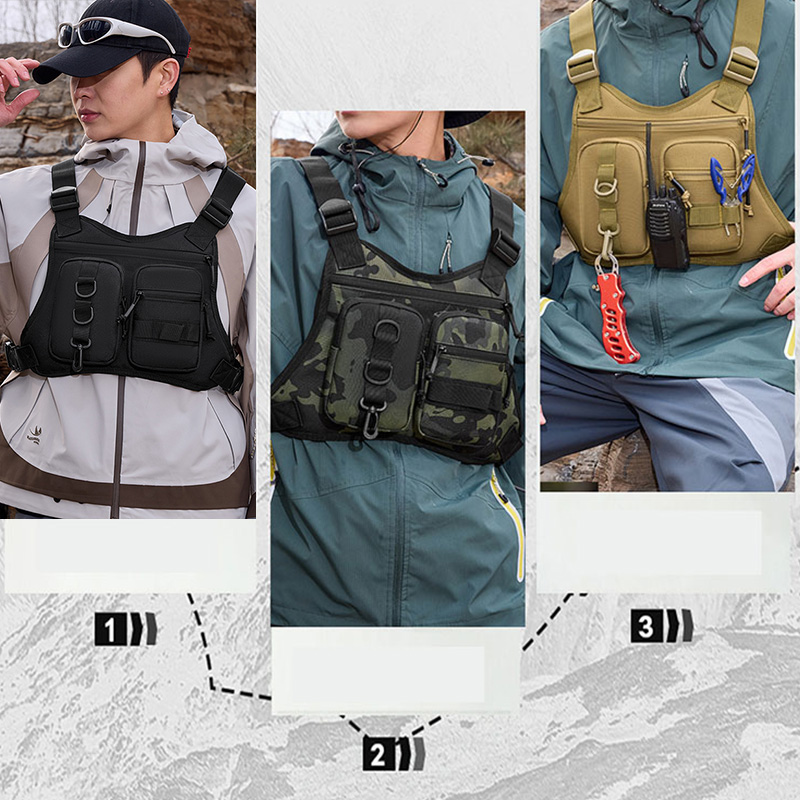 Chaleco táctico Molle frontal  - Outdoor Adventure Vest reseña y precio