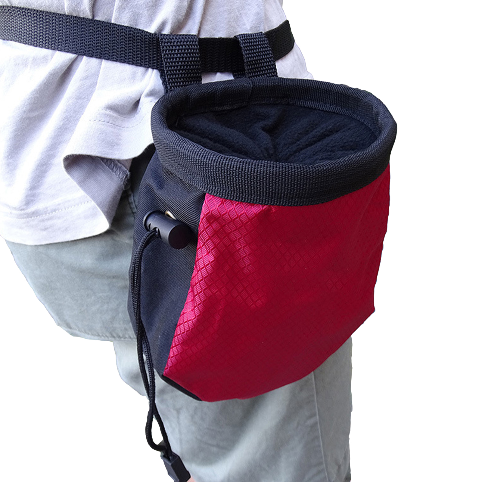 Bolsa de tiza para escalada en - Chalk Bag Bouldering reseña y precio